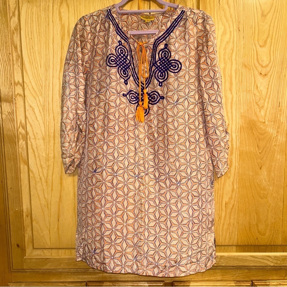 Roberta Roller Rabbit 100% Silk - image 1